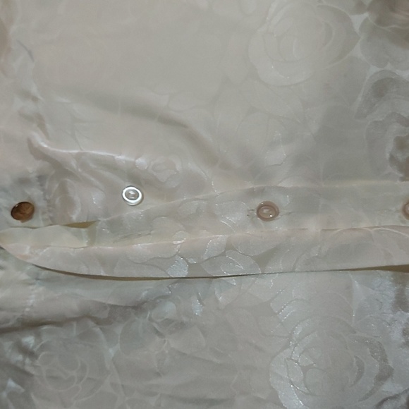 Marks & Spencer long sleeve ivory blouse Slim medium - Picture 4 of 8